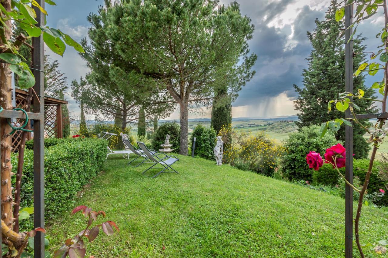 Tuscany Balcony: Crete Senesi Casetta Exterior foto