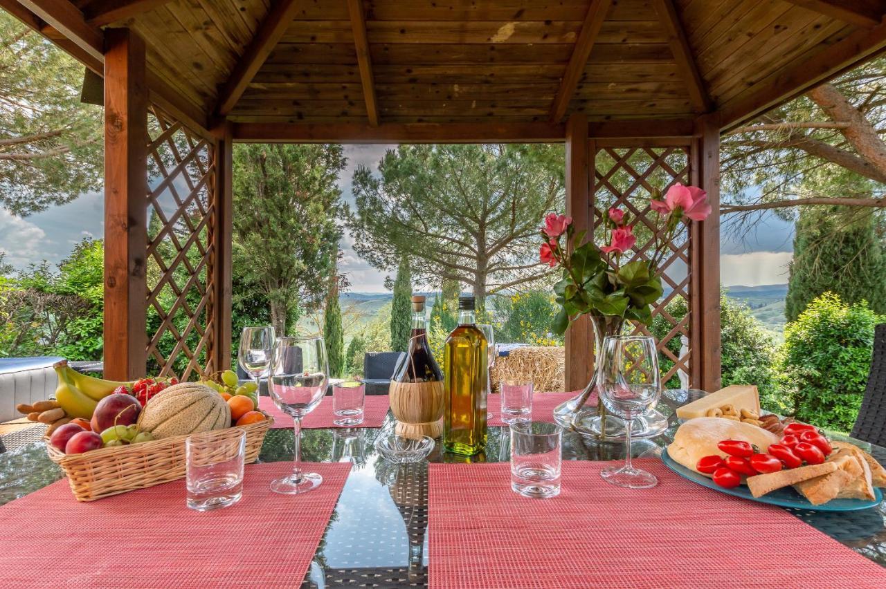 Tuscany Balcony: Crete Senesi Casetta Exterior foto