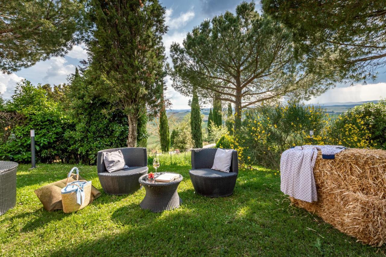 Tuscany Balcony: Crete Senesi Casetta Exterior foto