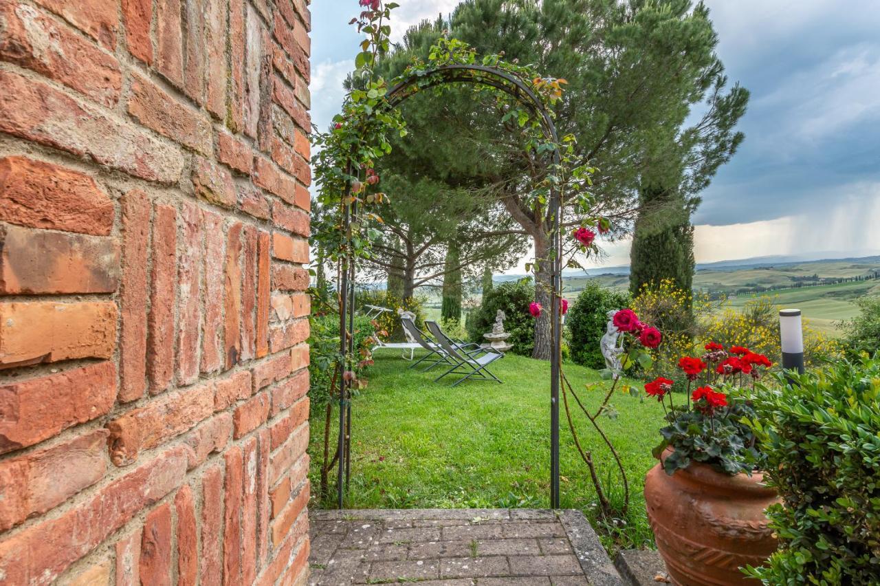 Tuscany Balcony: Crete Senesi Casetta Exterior foto