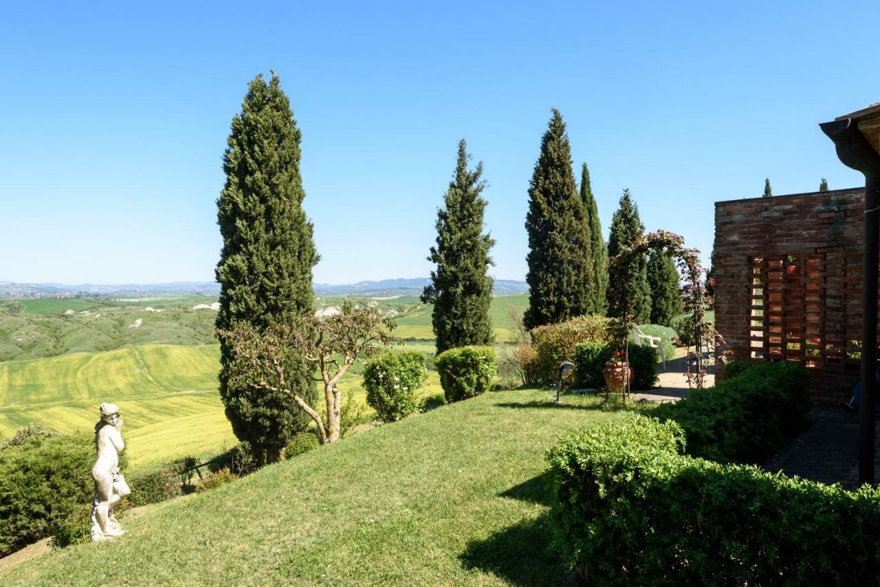 Tuscany Balcony: Crete Senesi Casetta Exterior foto