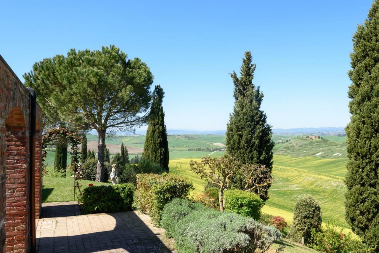 Tuscany Balcony: Crete Senesi Casetta Exterior foto